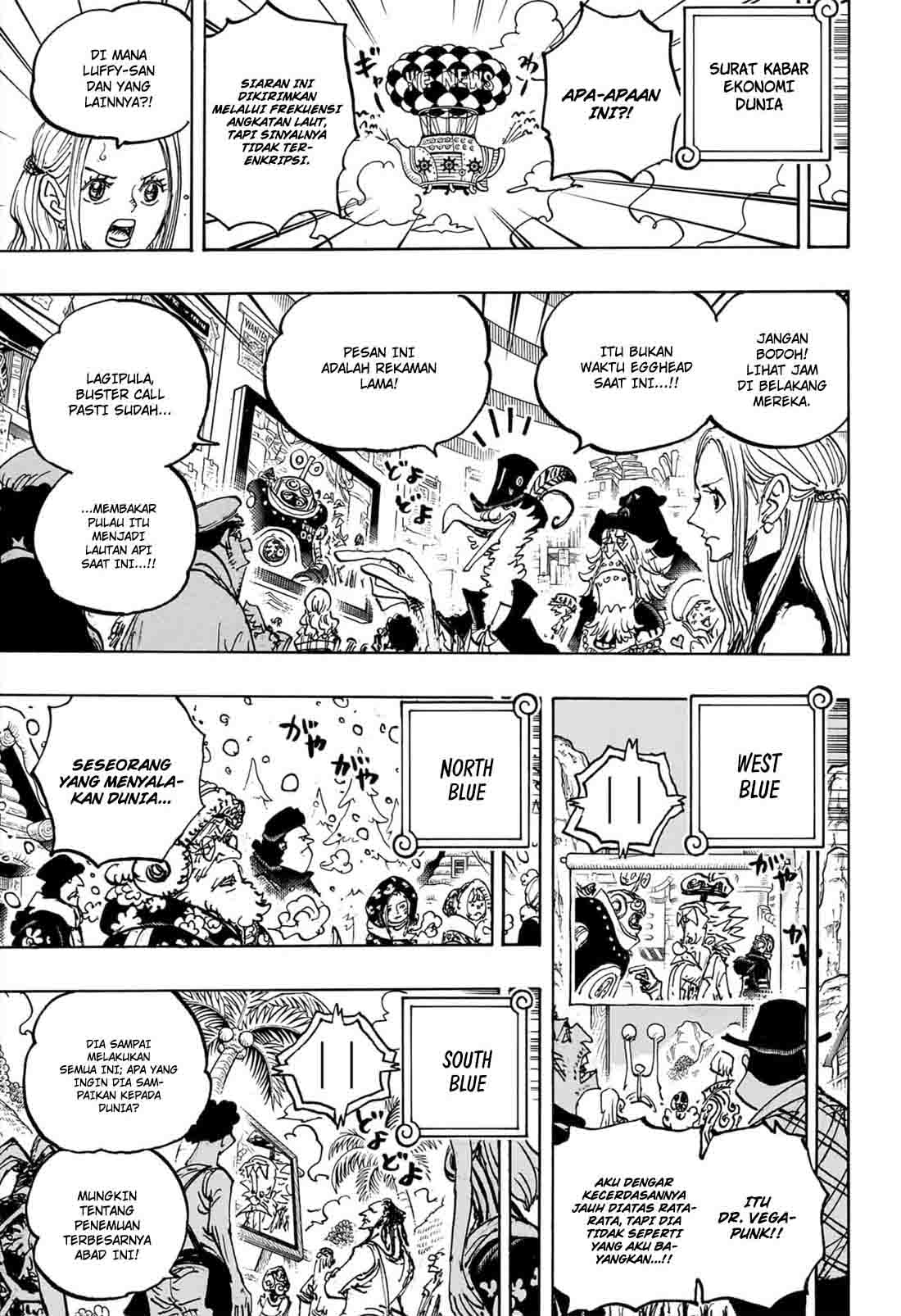 Baca manga komik One Piece Berwarna Bahasa Indonesia HD Chapter 1109